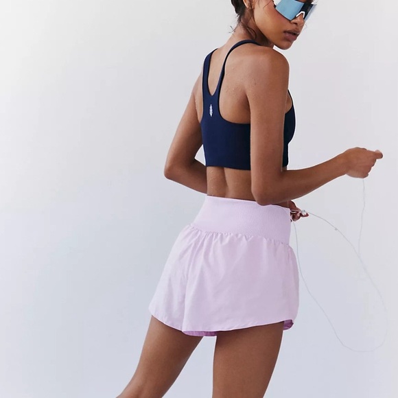 Free People Carpe Diem Shorts In Powder Pink Size Medium NWT - Picture 2 of 8